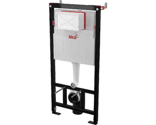 Инсталляция Alcaplast Sadromodul AM101/1120-3:1 RU M70-0001 для унитаза с Белой клавишей смыва