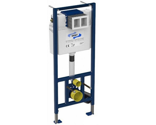 Инсталляция Sanit 90.506.00..S000 для унитаза без клавиши смыва с крепежом