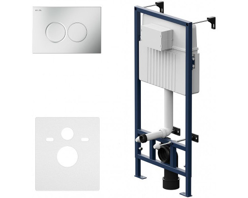 Инсталляция AM.PM Pro С I012707.0131 для унитаза с клавишей смыва Хром матовый