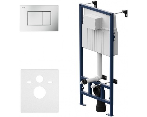 Инсталляция AM.PM Pro С I012707.0231 для унитаза с клавишей смыва Хром матовый