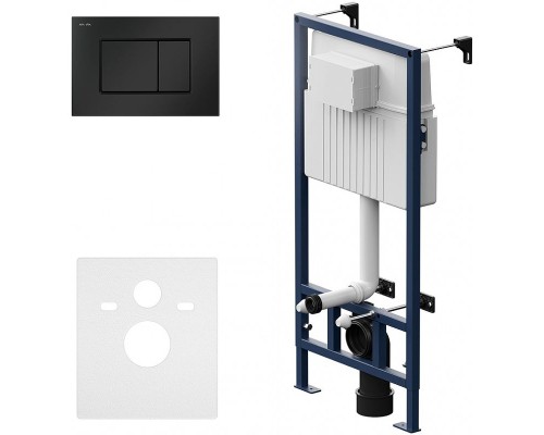 Инсталляция AM.PM Pro С I012707.0238 для унитаза с Черной матовой клавишей смыва