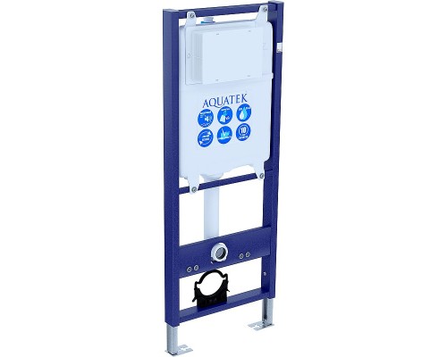 Инсталляция Aquatek Standart 41 INS-0000011 для унитаза без клавиши смыва