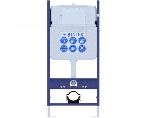 Инсталляция Aquatek ECO Standart 50 INS-0000014 для унитаза без клавиши смыва