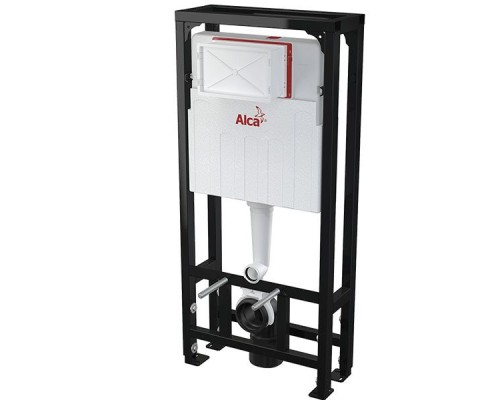 Инсталляция Alcaplast Solomodul AM116/1120 для унитаза со смывным бачком без клавиши смыва