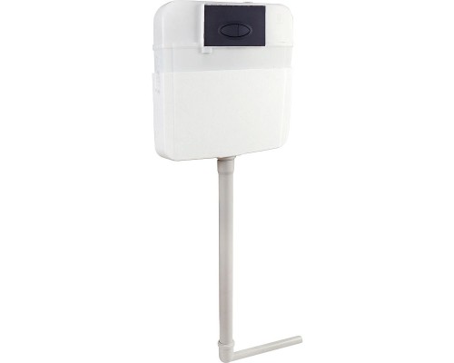 Смывной бачок SantiLine SL-05 с Черной матовой клавишей смыва