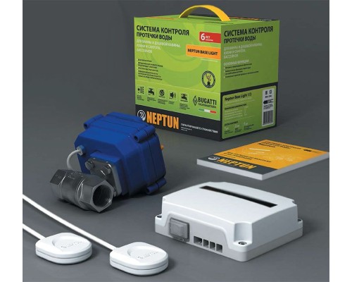 Система контроля протечки воды Neptun Base Light 1/2 100035511900 с одним краном