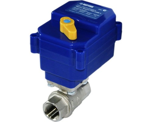 Шаровый кран Neptun Bugatti Pro 220 В 1/2 100035632400 с электроприводом полнопроходной