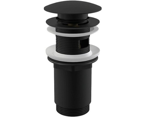 Донный клапан Alcaplast A392BLACK Черный