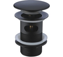 Донный клапан WasserKRAFT A080 click-clack Черный матовый