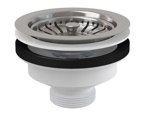 Выпуск для кухонной мойки Alcaplast A37 Нержавеющая сталь