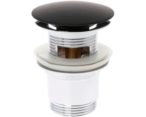 Донный клапан Orange X1-004b click-clack Черный матовый