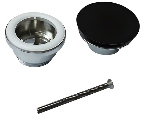 Донный клапан Artceram ACA038 17 00 click-clack Черный матовый