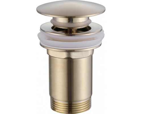 Донный клапан Abber AF0010G Click-Clack Золото матовое