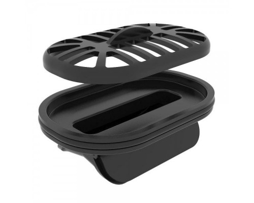 Трап для душа Pestan Confluo Frameless Line 850 Black Glass 13701206 с решеткой