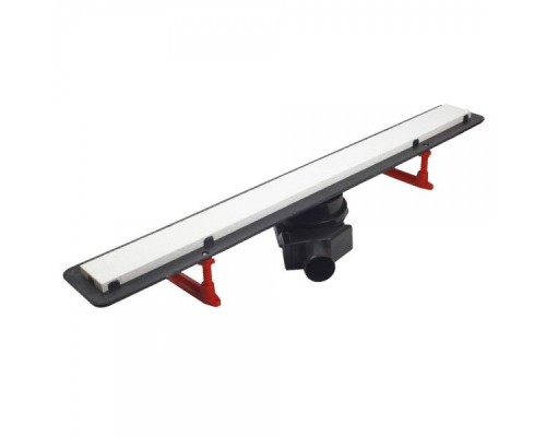 Трап для душа Pestan Confluo Frameless Line 650 Black Glass 13701204 с решеткой