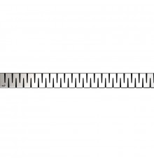 Решетка для лотка Alcaplast ZIP-950L Хром глянцевый