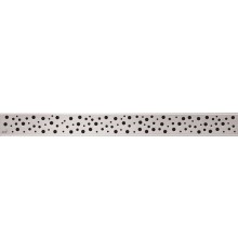 Решетка для лотка Alcaplast BUBLE-750M Хром матовый