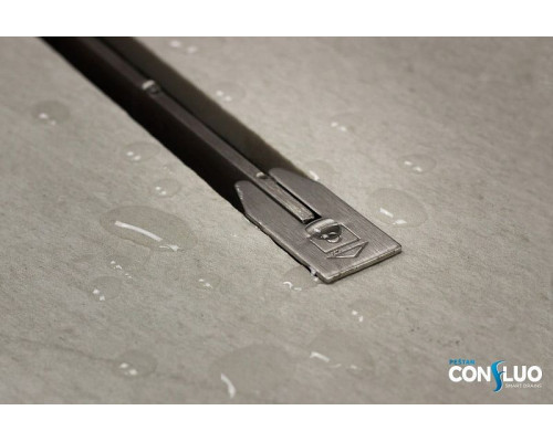 Душевой лоток Pestan Confluo Slim Line 650+ 13100027 с решеткой Хром матовый