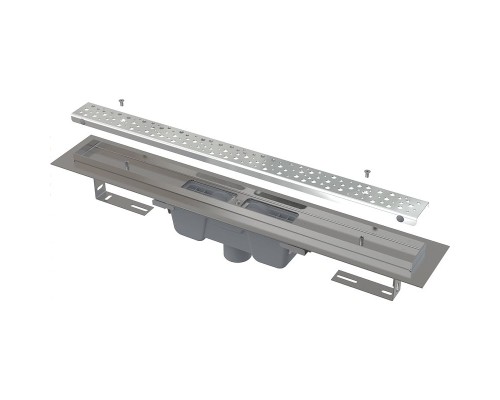 Душевой лоток Alcaplast Low APZ111-750L с решеткой Хром