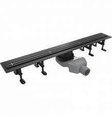 Душевой лоток Timo Premium 80 INF-80-S50R Черной решеткой