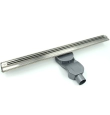 Душевой лоток Timo Premium 70 SLM-70-S50R с решеткой Сталь