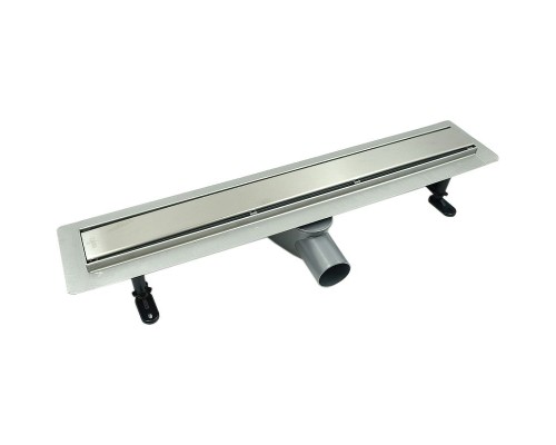 Душевой лоток Timo Premium 90 DP-PG90-RS50(DRY) с решеткой Сталь / под плитку