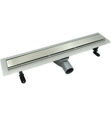 Душевой лоток Timo Premium 80 DP-PG80-RS50(DRY) с решеткой Сталь / под плитку