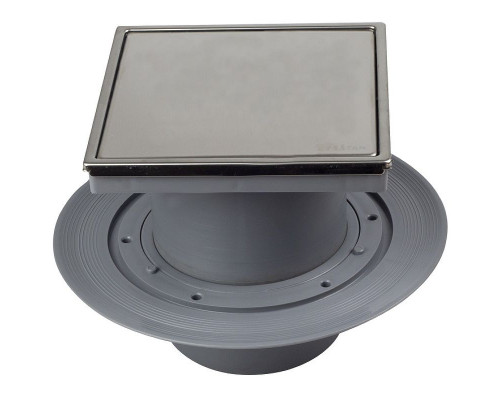 Душевой трап Pestan Confluo Standard 13702567 с двухсторонней решеткой Хром глянцевый / полая под плитку