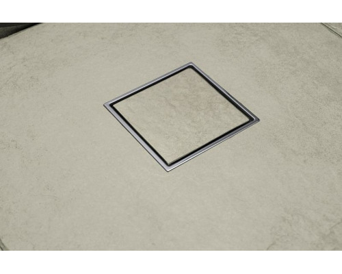 Душевой трап Pestan Confluo Standard 13702567 с двухсторонней решеткой Хром глянцевый / полая под плитку