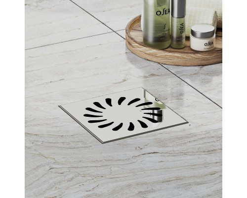 Душевой трап Paini 425NXL с решеткой Хром