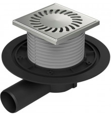 Душевой трап Paini 381A с решеткой Хром