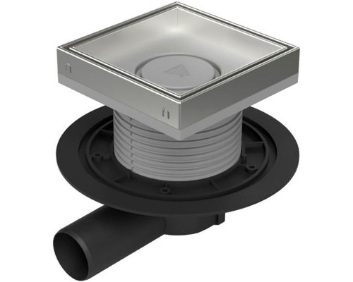 Душевой трап Paini C1381A с решеткой под плитку