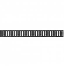Решетка для душевого лотка Alcaplast PURE-850BLACK Черная матовая