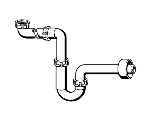 Сифон для раковины Viega 5729 606220 Белый