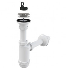 Сифон для раковины Alcaplast A411 Белый