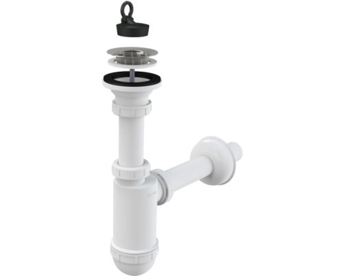 Сифон для раковины Alcaplast A411 Белый