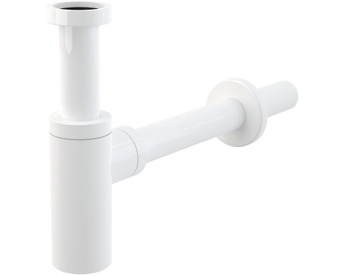 Сифон для раковины Alcaplast Design A400B Белый глянец