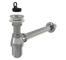 Сифон для раковины Alcaplast A437 Хром