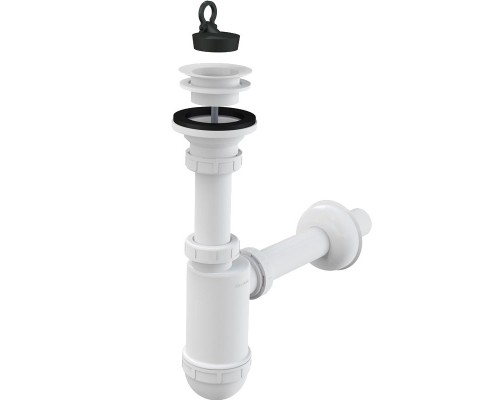 Сифон для раковины Alcaplast A421 Белый