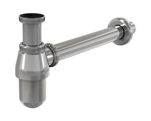 Сифон для раковины Alcaplast A431 Хром