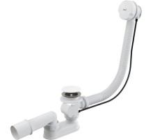 Слив-перелив Alcaplast A51BM-80 полуавтомат Белый