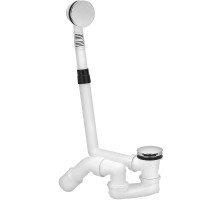 Слив-перелив Viega Sifon 6177.45 572853 click-clack Хром