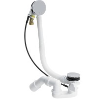 Слив-перелив Viega Simplex Trio 6166.41 728007 полуавтомат с наливом Хром глянцевый