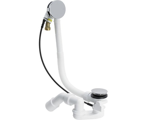 Слив-перелив Viega Simplex Trio 6166.41 728007 полуавтомат с наливом Хром глянцевый