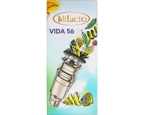 Измельчитель пищевых отходов Milacio Ultra Vida 56 MC.555056 550 Вт