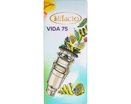Измельчитель пищевых отходов Milacio Ultra Vida 75 MC.555075 750 Вт