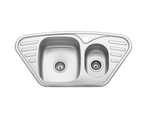 Кухонная мойка Seaman Eco Wien SWT-9850B.A Нержавеющая сталь