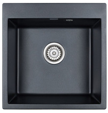 Кухонная мойка Paulmark Praktisch 51 PM105152-BLM Черный металлик