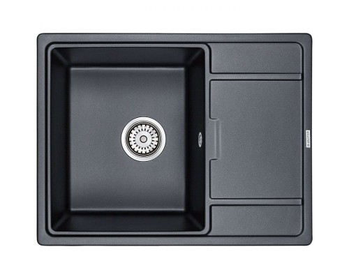 Кухонная мойка Paulmark Weimar 65 PM216550-BLM Черный металлик