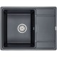 Кухонная мойка Paulmark Weimar 65 PM216550-BLM Черный металлик